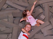 Children love foam pits