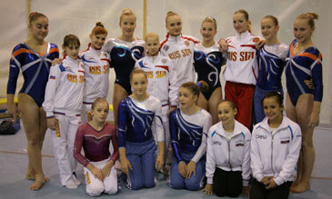 Dynamo Gymnastics  visited Moscow in 2012