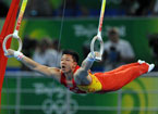 Gymnastics, rings